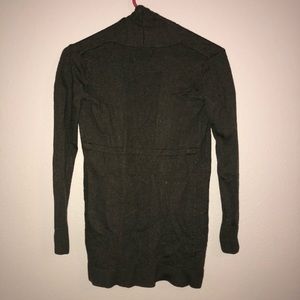 Army green cardigan!